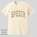 Leopard Print Speech Therapist Tshirt