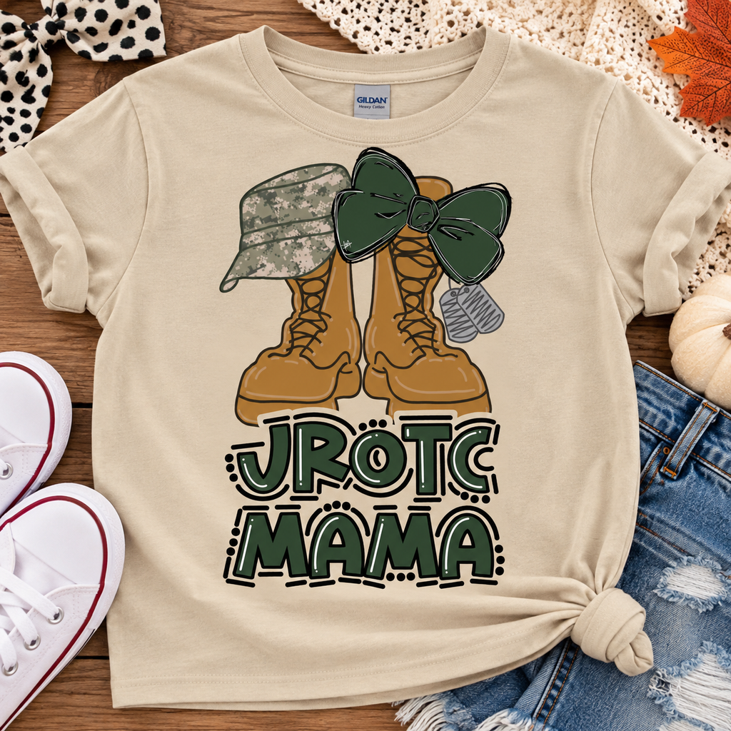 JROTC Mama w/ Boots