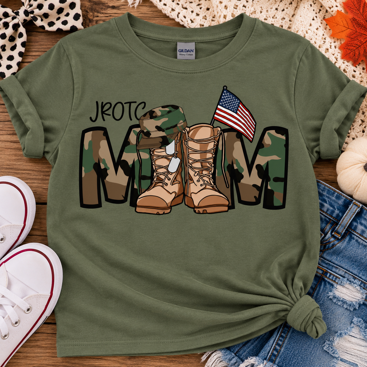 JROTC Camo Mom
