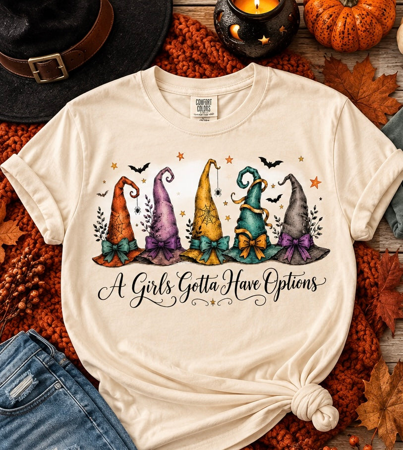 A Girl's Gotta Have Options - Witches Hat