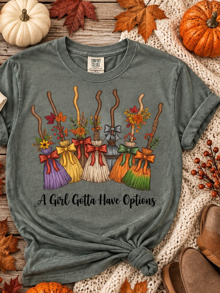 A Girls Gotta Have Options - Brooms